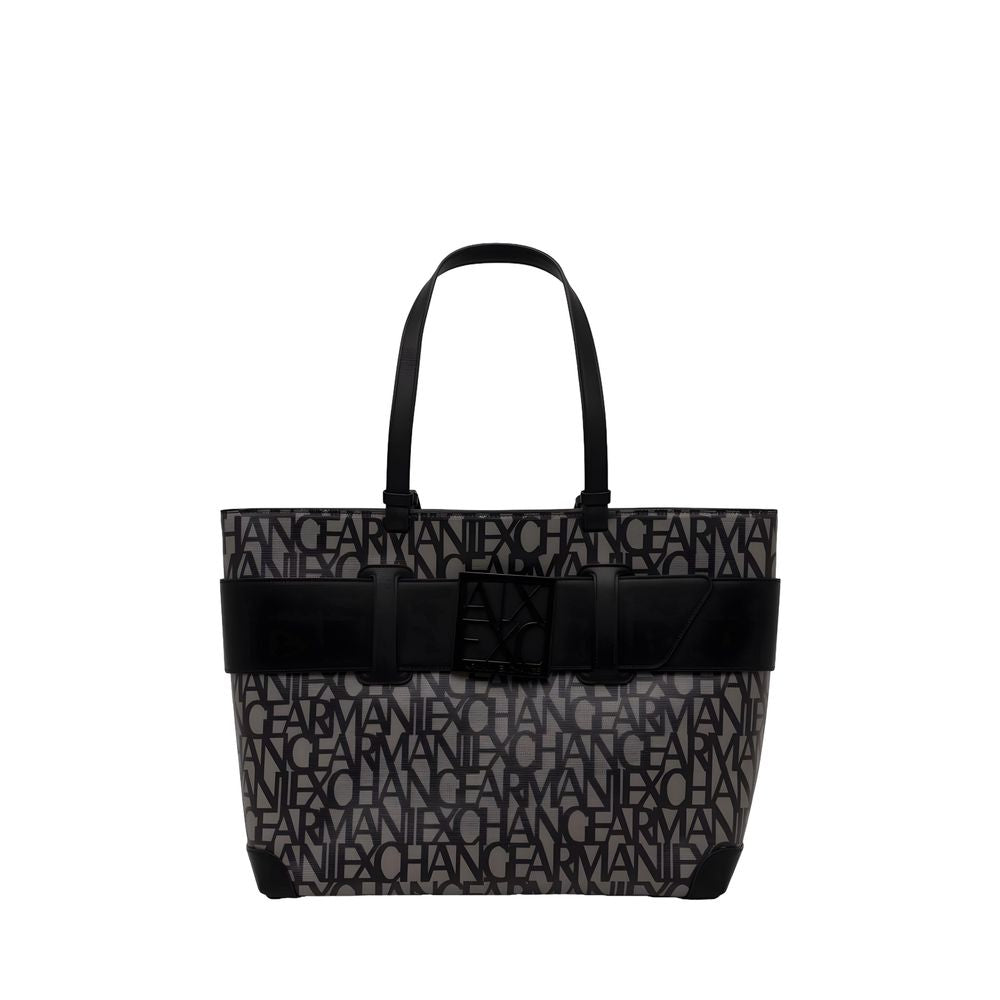 Armani Exchange Black Polyethylene Handbag Armani Exchange