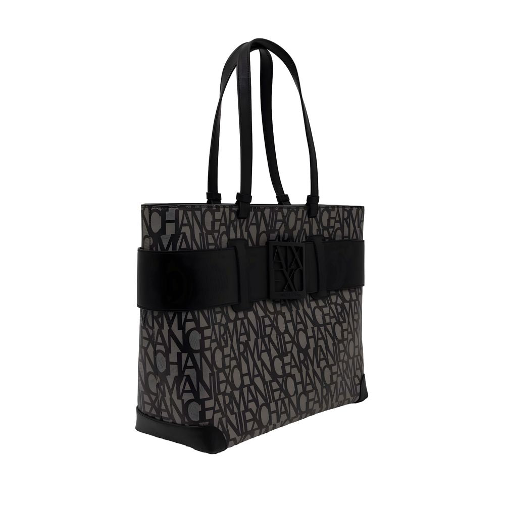 Armani Exchange Black Polyethylene Handbag Armani Exchange