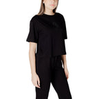 Armani Exchange Black Cotton Sportswear Armani Exchange
