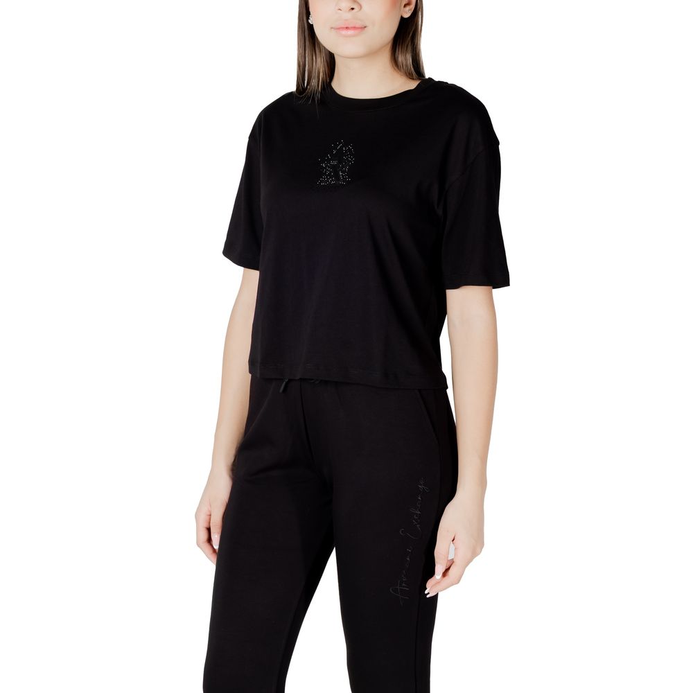 Armani Exchange Black Cotton Sportswear Armani Exchange