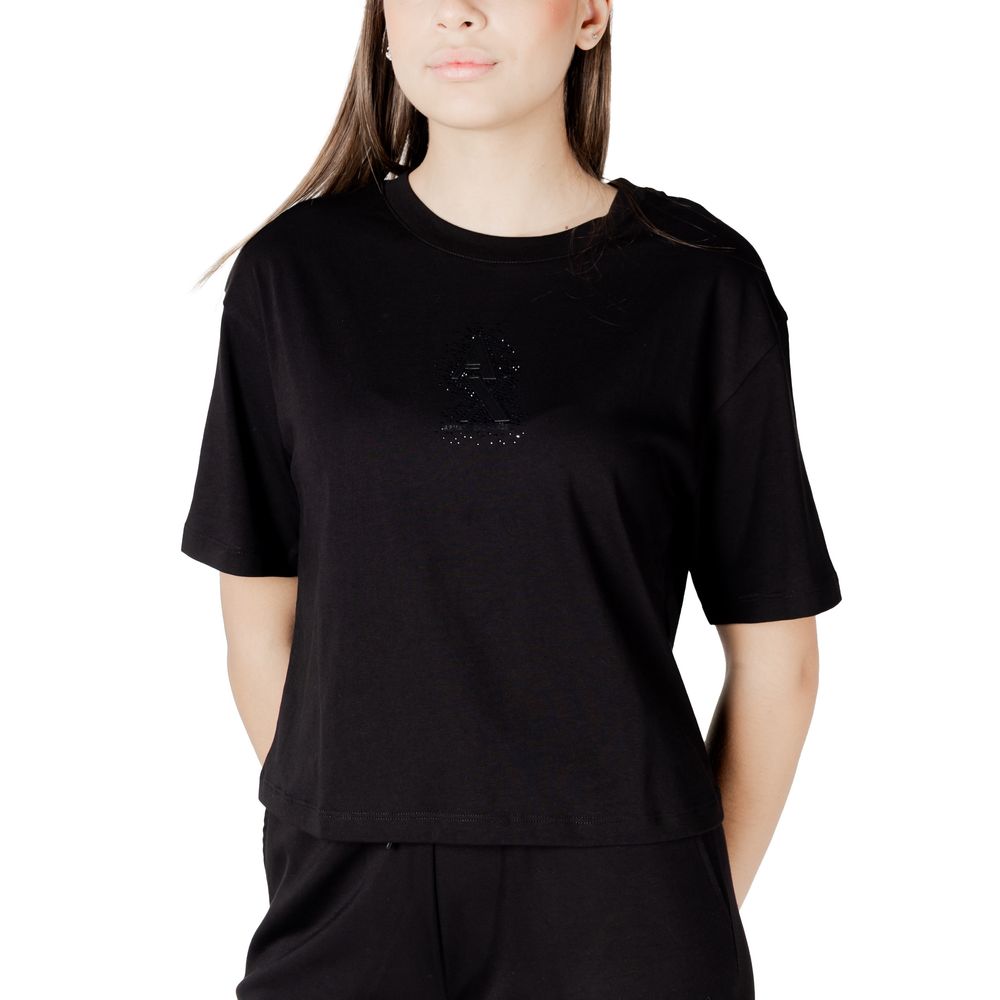 Armani Exchange Black Cotton Sportswear Armani Exchange