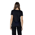 Armani Exchange Black Cotton Long Sleeve T-Shirt Armani Exchange