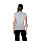 Armani Exchange White Cotton T-Shirt Armani Exchange