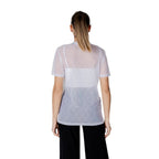 Armani Exchange White Polyamide T-Shirt Armani Exchange