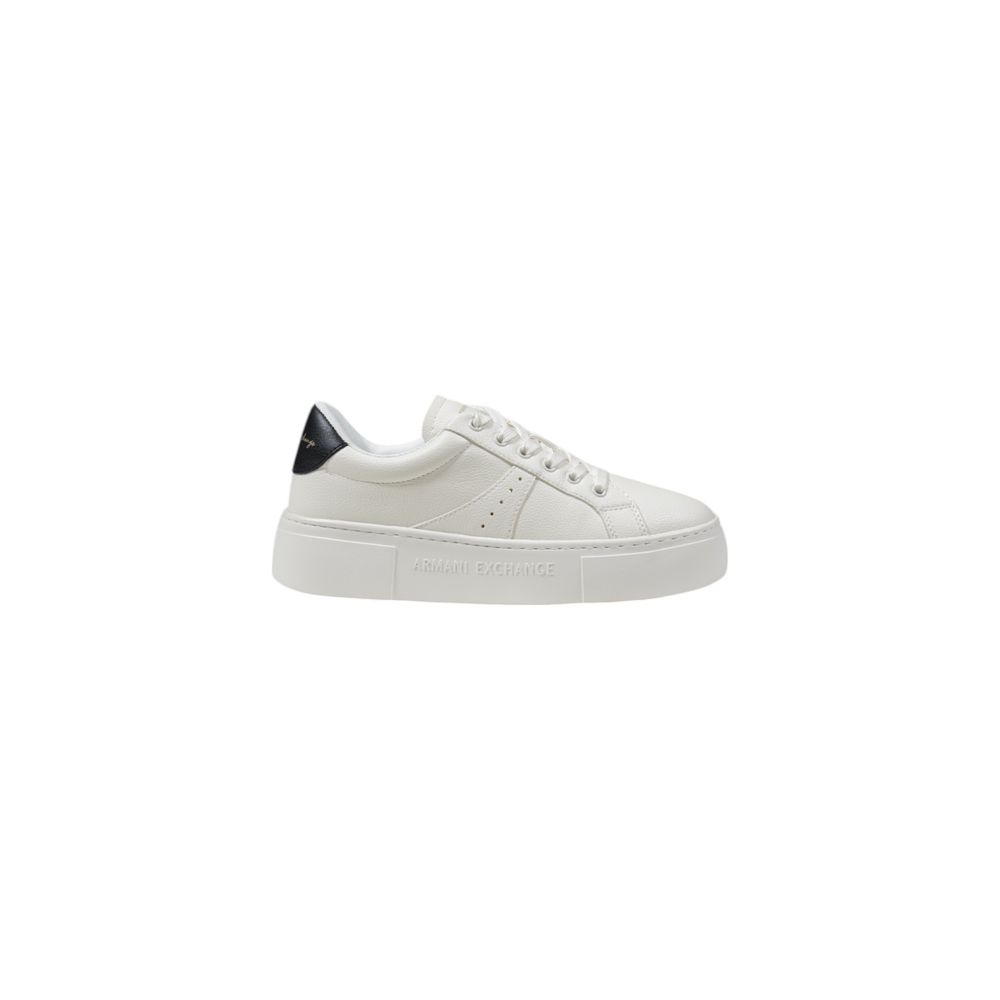 Armani Exchange Black Polyester Chunky Sneakers Armani Exchange