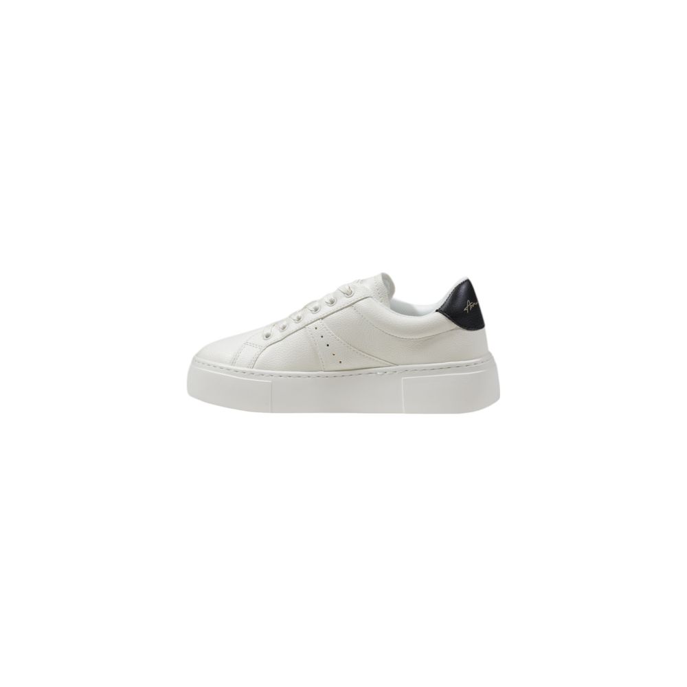 Armani Exchange Black Polyester Chunky Sneakers Armani Exchange