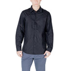 Armani Exchange Blue Cotton Shirt Armani Exchange