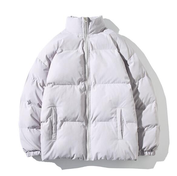 Winter Jacket Men Parkas Thicken Warm Coat Mens Stand Collar Jackets Solid Color Parka Coat eprolo
