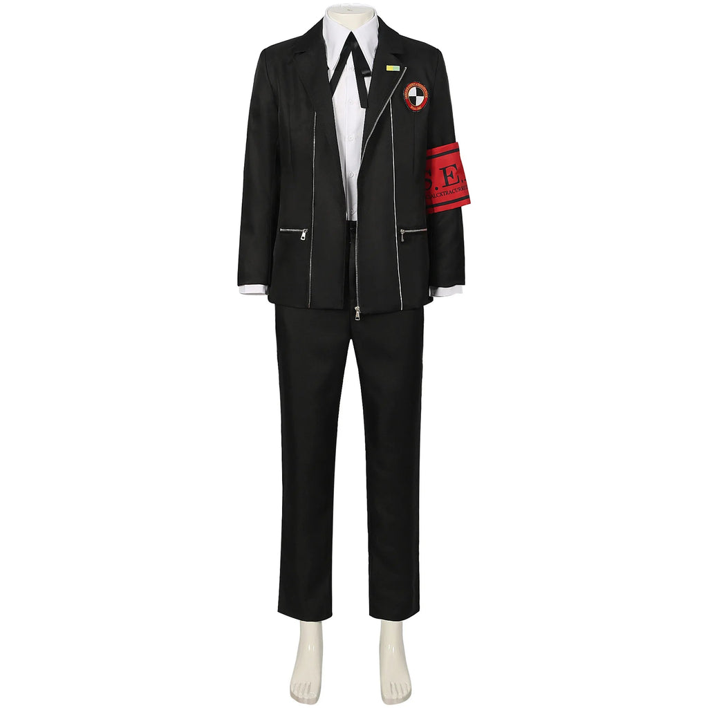 Yuki Makoto Cosplay Costume Men School Uniform Outfits Game Persona3 Reload Disguise Costume Adult Male Roleplay Halloween Suit eprolo