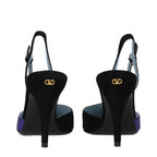 Valentino Garavani Black Leather High Heel Pumps Valentino Garavani