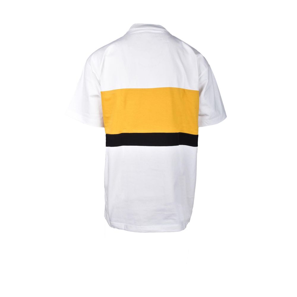 Diesel White Cotton Sweatshirt Diesel