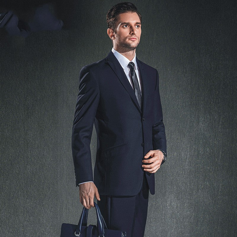 Men's new casual suits Korean Slim Youth Business England LittleYogaSocks