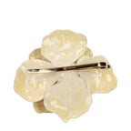 Valentino Garavani Beige Metal Broch Valentino Garavani