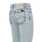 Jacob Cohen Blue Cotton Skinny Jeans Jacob Cohen