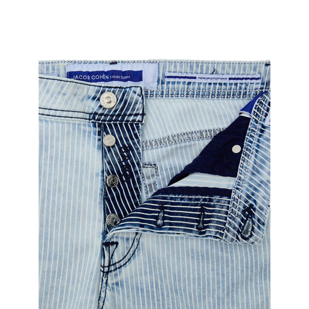 Jacob Cohen Blue Cotton Skinny Jeans Jacob Cohen