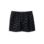 Balenciaga Black Cotton Bermuda Shorts Balenciaga