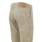 Jacob Cohen Beige Cotton Casual Pants Jacob Cohen