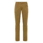 Jacob Cohen Yellow Cotton Skinny Pants Jacob Cohen