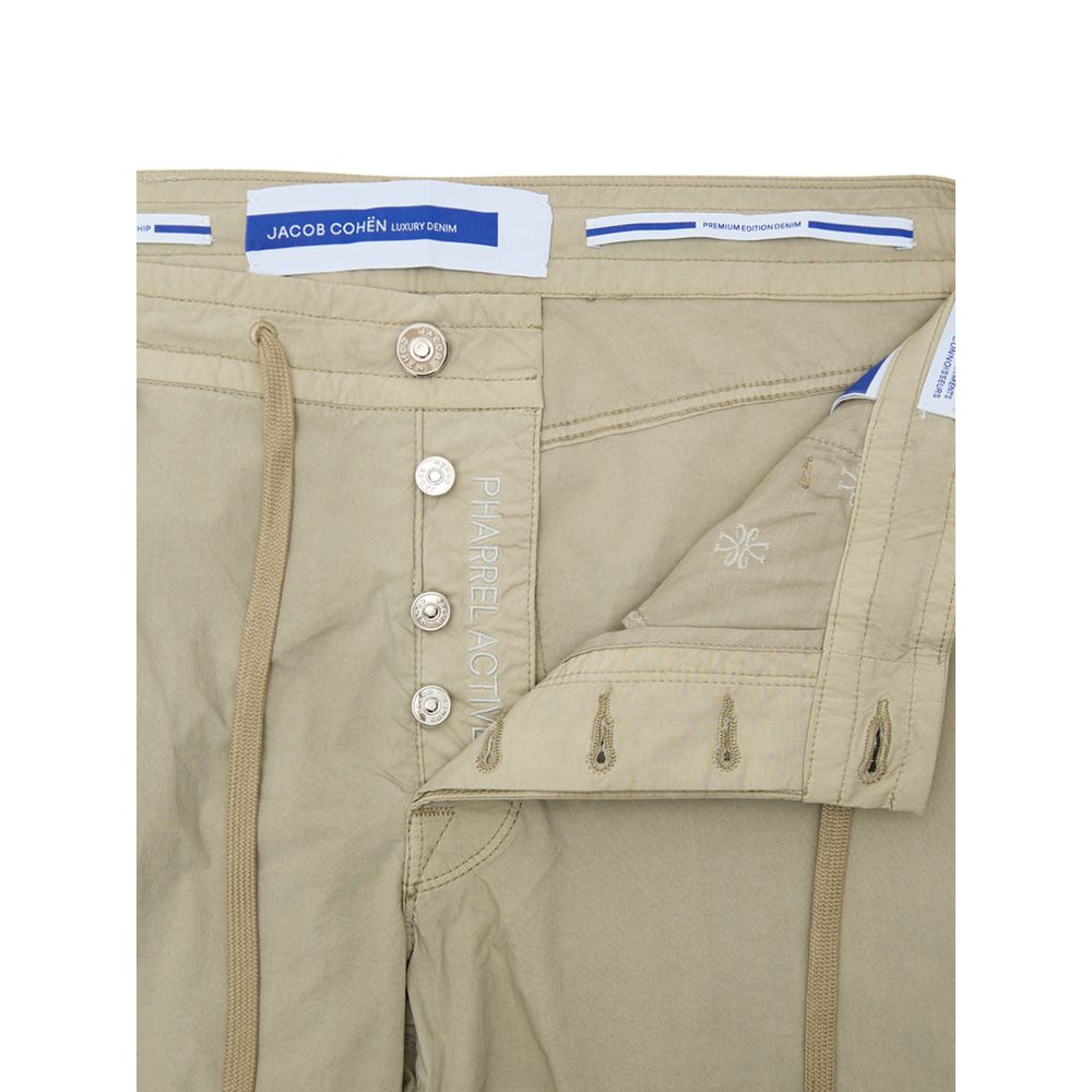 Jacob Cohen Beige Cotton Casual Pants Jacob Cohen