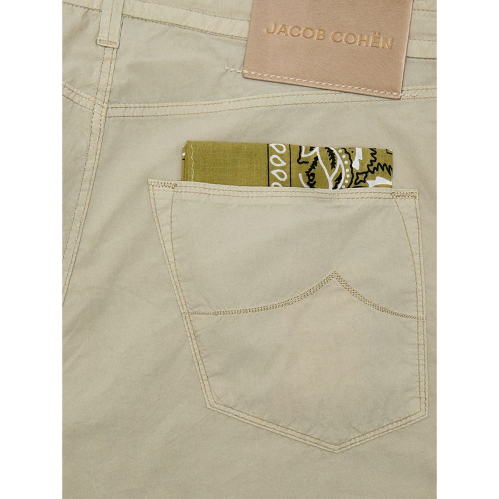 Jacob Cohen Beige Cotton Casual Pants Jacob Cohen