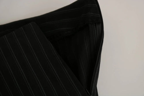 BENCIVENGA Black High Waist Straight Dress Trouser Pants BENCIVENGA