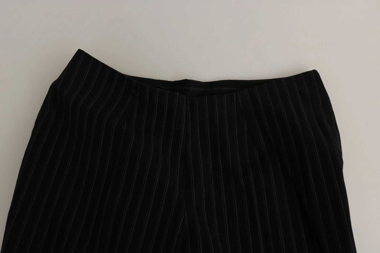 BENCIVENGA Black High Waist Straight Dress Trouser Pants BENCIVENGA