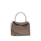 Balenciaga Gray Calf Leather Bos Taurus Shoulder Bag Balenciaga