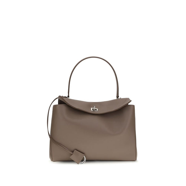 Balenciaga Gray Calf Leather Bos Taurus Shoulder Bag Balenciaga