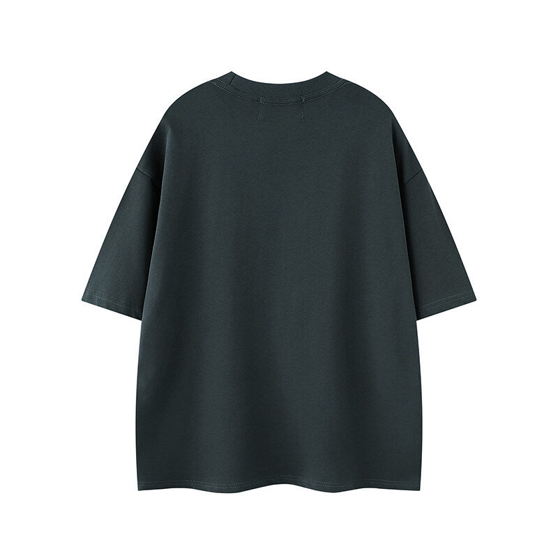 Mushroom print short sleeved T-shirt for men and women eprolo
