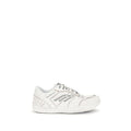 Balenciaga White Calf Leather Bos Taurus Athletic Sneakers Balenciaga