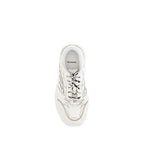 Balenciaga White Calf Leather Bos Taurus Athletic Sneakers Balenciaga