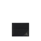 Prada Black Calf Leather Bos Taurus Wallet Prada