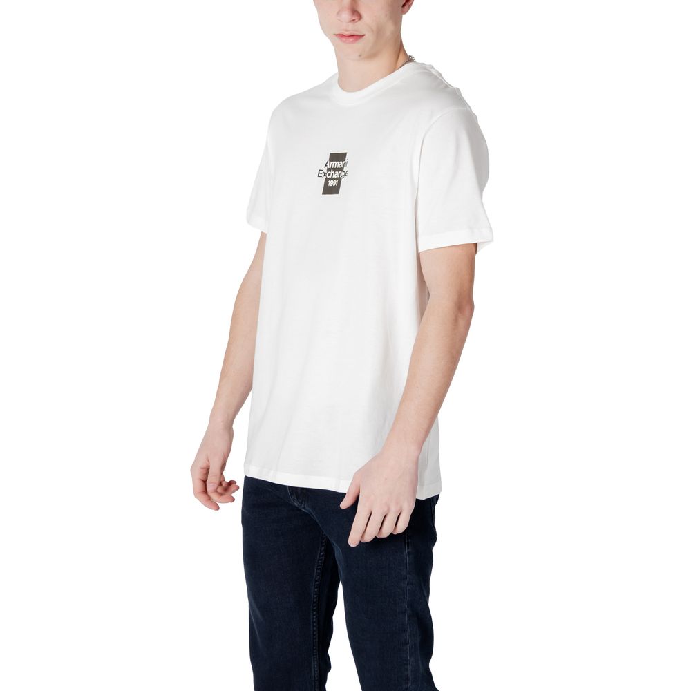 Armani Exchange White Cotton Sportswear Armani Exchange