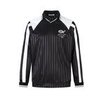 Loose striped T-shirt long sleeved sports shirt for men eprolo