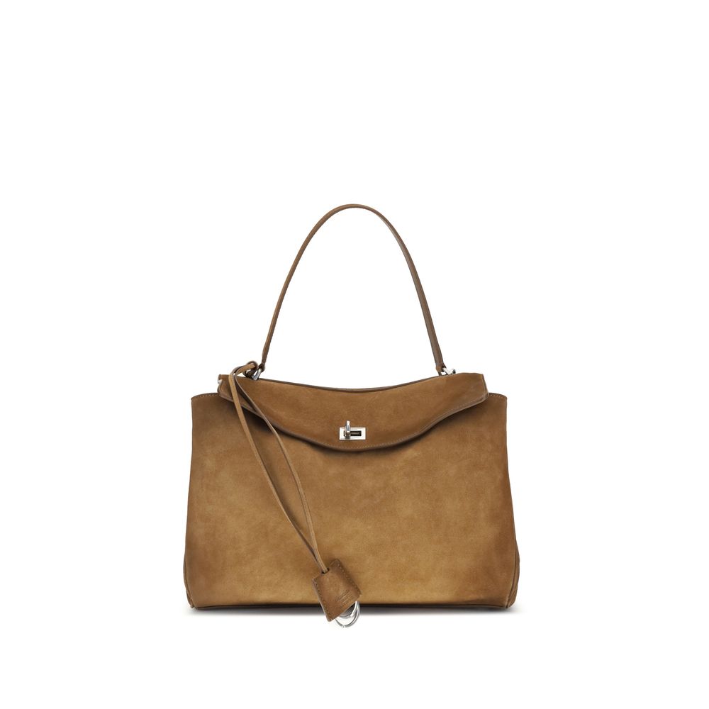 Balenciaga Brown Calf Leather Bos Taurus Shoulder Bag Balenciaga