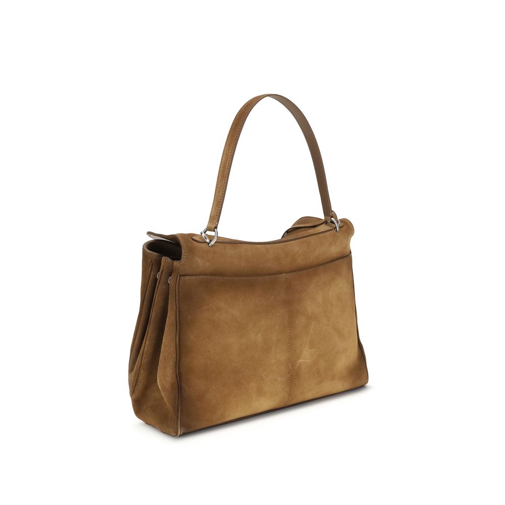 Balenciaga Brown Calf Leather Bos Taurus Shoulder Bag Balenciaga
