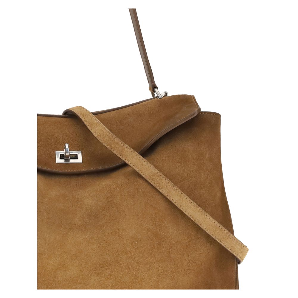 Balenciaga Brown Calf Leather Bos Taurus Shoulder Bag Balenciaga