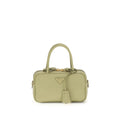 Prada Bicolor Calf Leather Bos Taurus Handbag Prada