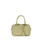 Prada Bicolor Calf Leather Bos Taurus Handbag Prada