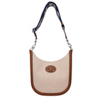 Valentino Garavani Beige Fabric Crossbody Bag Valentino Garavani