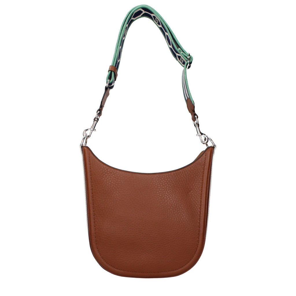 Valentino Garavani Brown Leather Crossbody Bag Valentino Garavani