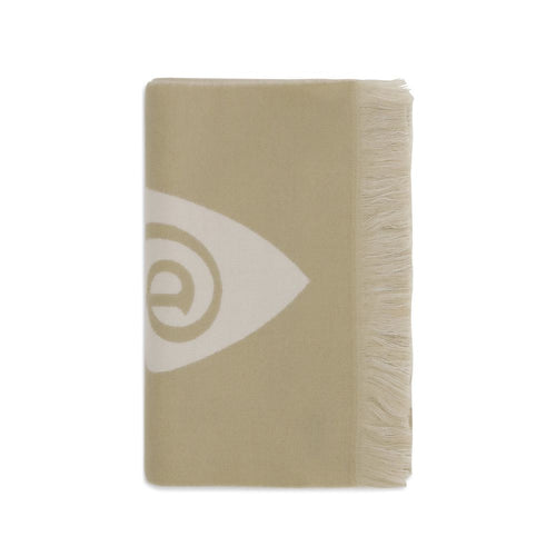 Burberry Beige Wool Scarf Burberry