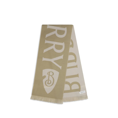 Burberry Beige Wool Scarf Burberry