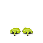 Balenciaga Yellow Leather Mules Balenciaga