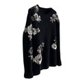 Women's Heavy Sequin Floral Embroidery Top LittleYogaSocks