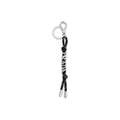 Prada Black Recycled Polyester Keychain - VELORIA - Thread of Generations