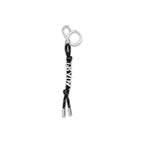 Prada Black Recycled Polyester Keychain - VELORIA - Thread of Generations