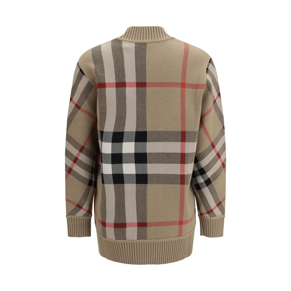 Burberry Beige Polyester Sweatshirt Burberry