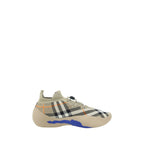 Burberry Brown Polyester Athletic Sneakers Burberry