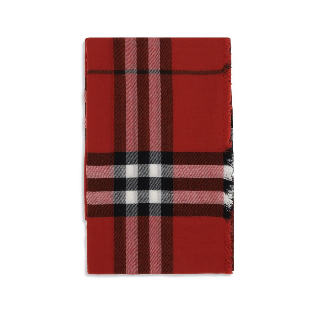 Burberry Multicolor Wool Scarf Burberry